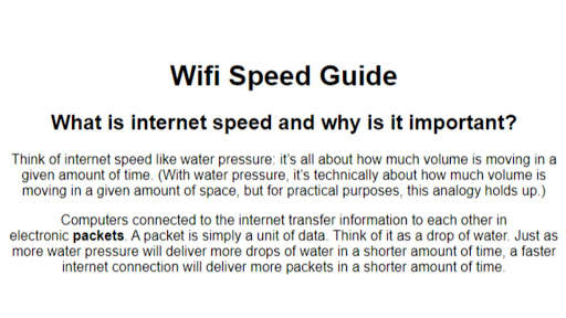Wifi Speed Guide screenshot 1
