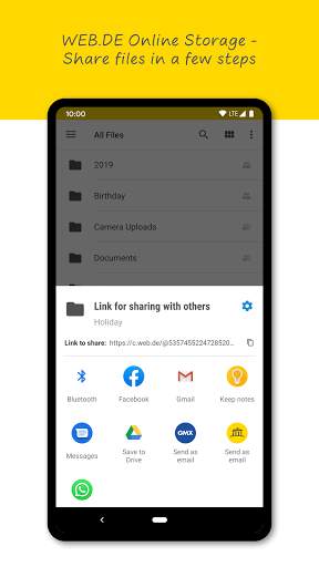 WEB.DE Mail & Cloud screenshot 5