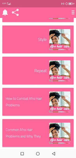 Afro Hair: Tips for everyday care screenshot 2