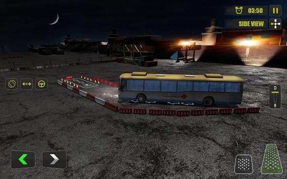 Pelatih Bus Malam Parkir 3D screenshot 1