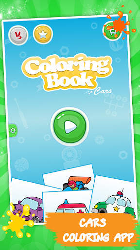 Cars coloring pages for kids screenshot 5
