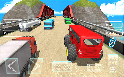 Autobahn Bus Rennen:Bus Spiele screenshot 7