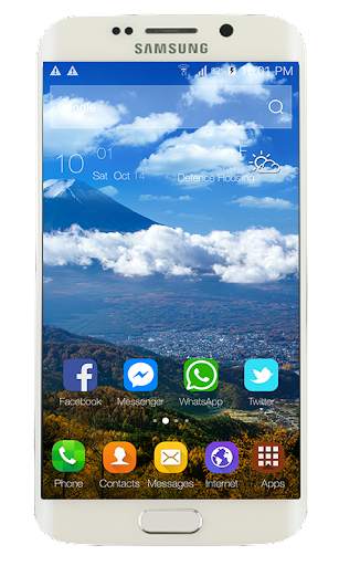 Launcher & Theme Galaxy J7 Pro screenshot 1