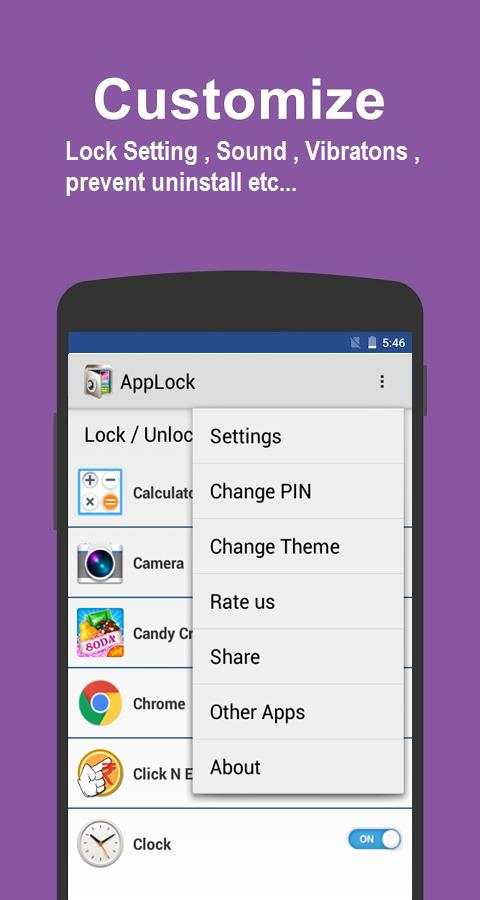 AppLock 3 تصوير الشاشة