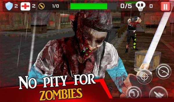 Zombie Hunter-Sniper City 3D screenshot 1