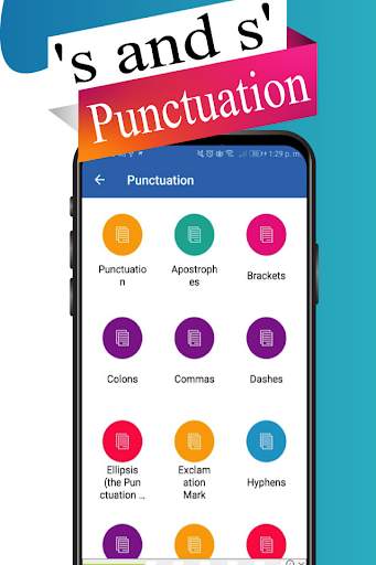 punctuation marks 1 تصوير الشاشة