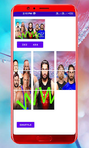 WWE Game - WWE Puzzle Game screenshot 3