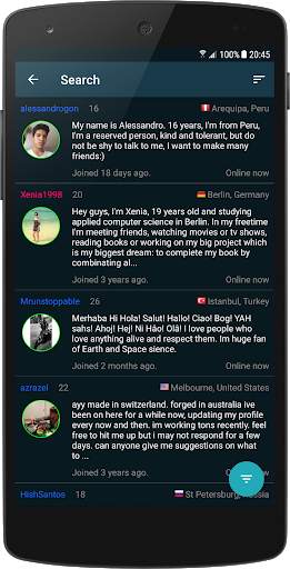 Messenger for InterPals screenshot 4