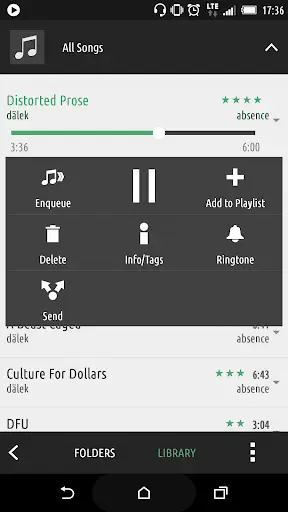 Poweramp Sensify 3 تصوير الشاشة