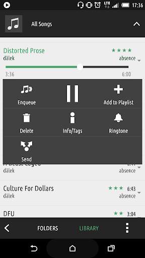 Poweramp Sensify screenshot 3