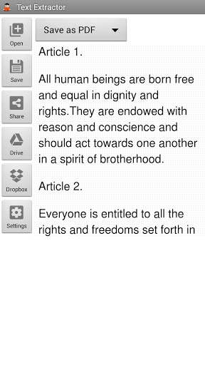 Text Extractor screenshot 1