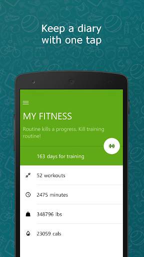 My Fitness - app for strength training screenshot 4