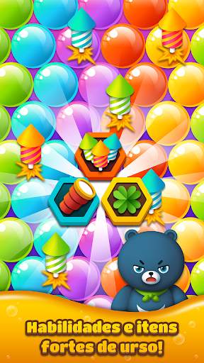 BUBBLE SHOOTER : HUNGRY BEAR screenshot 3