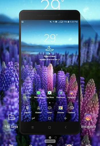 Purple Flower Wallpaper screenshot 1