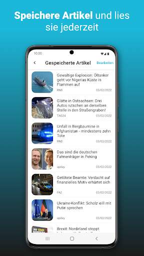 upday - Nachrichten App screenshot 8