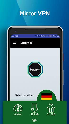 Mirror VPN - Free VPN Servers , Fast and Secure screenshot 1
