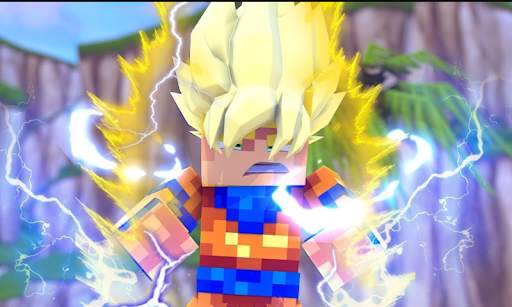 Dragon Block Saiyan Mod MC Pocket Edition screenshot 2