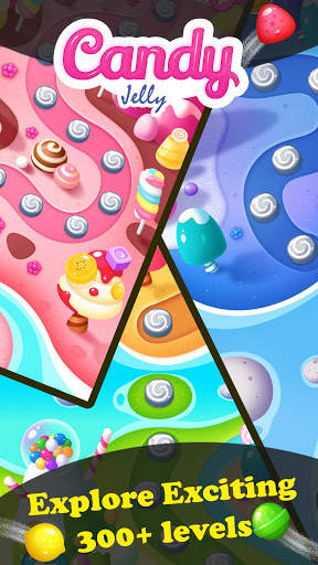 Candy jelly sweet crush screenshot 1