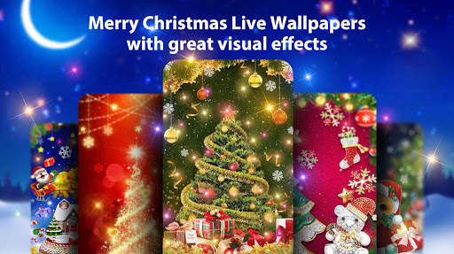 Merry Christmas Live Wallpaper & Launcher Themes screenshot 1