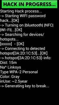 WIFI  Hack WPA-2 WPS  - prank screenshot 3