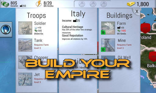 World Peace General 2017 - Global Strategy Game screenshot 3