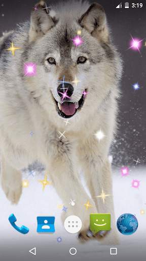 Wolf Live Wallpaper screenshot 3