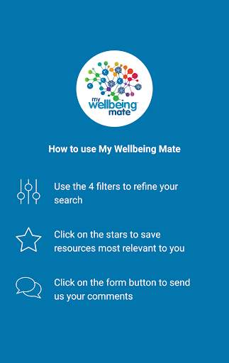 My Wellbeing Mate screenshot 1