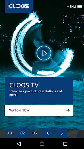 CLOOS App screenshot 2