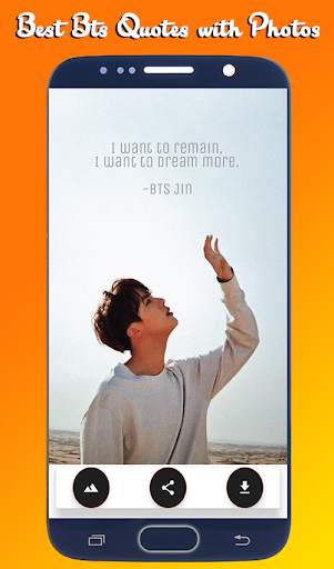 Best BTS Qoutes with HD Photos screenshot 1