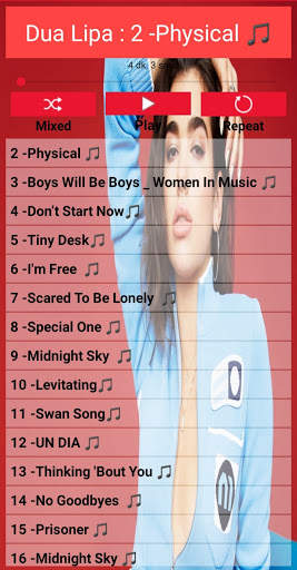 Dua Lipa 2021 Offline Songs screenshot 2