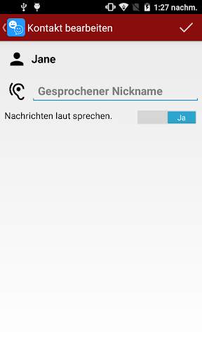 Sprechende Kontakte for WhatsApp screenshot 6