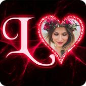 Lighting Text Photo Frame أيقونة