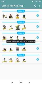 stickers P.U.B.G for WA screenshot 1