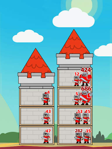 Tower Wars: Battle & Puzzle screenshot 2