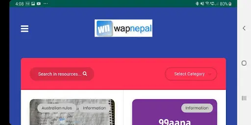 Wap Nepal screenshot 1