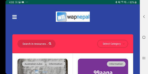 Wap Nepal screenshot 1