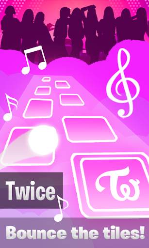 Twice Tiles Hop - Bounce Rush Music 2021 screenshot 1