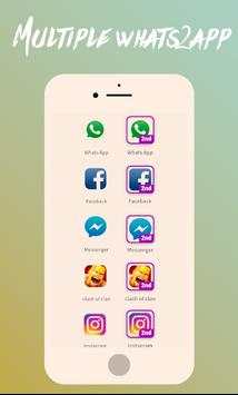 Multiple whats2app Accounts screenshot 1