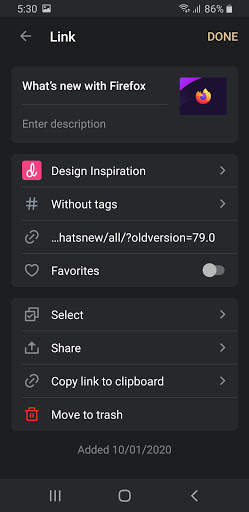 Raindrop.io screenshot 4