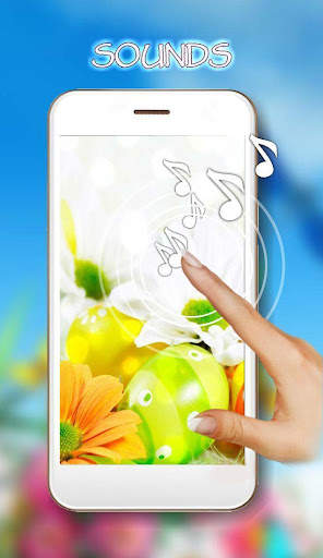 Easter Flowers Live Wallpaper screenshot 1