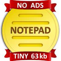 NOTEPAD Simple AdFree icon