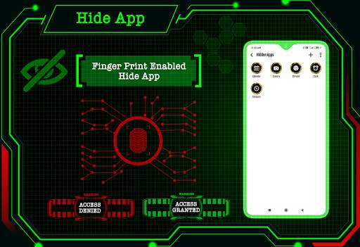 Visionary Launcher Pro - App lock,Hide app,Hi-tech screenshot 3