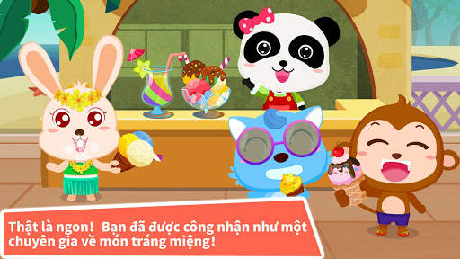 Cửa Hàng Kem của Bé Gấu Trúc screenshot 4