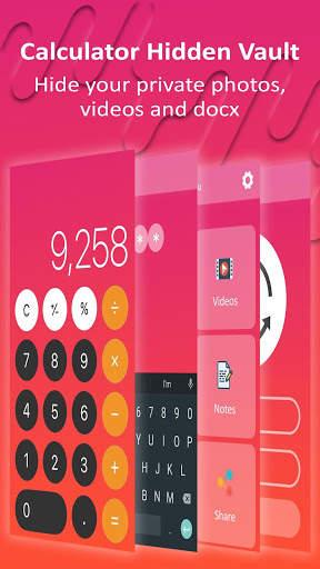 Calculator App Lock  Safe Gallery Vault - pic lock screenshot 5
