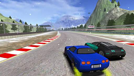 Highway Fire CarX - Balapan 2 screenshot 1