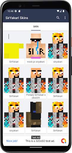 SirYakari Skins do Minecraft screenshot 1