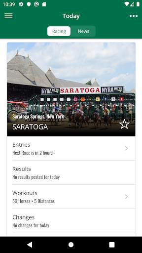 Equibase screenshot 2