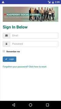 Kaspersky Social Channel screenshot 1