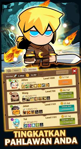 Tap Dungeon Hero:Idle Infinity RPG Game screenshot 4