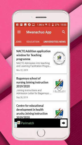 Mwanachuo App 4 تصوير الشاشة